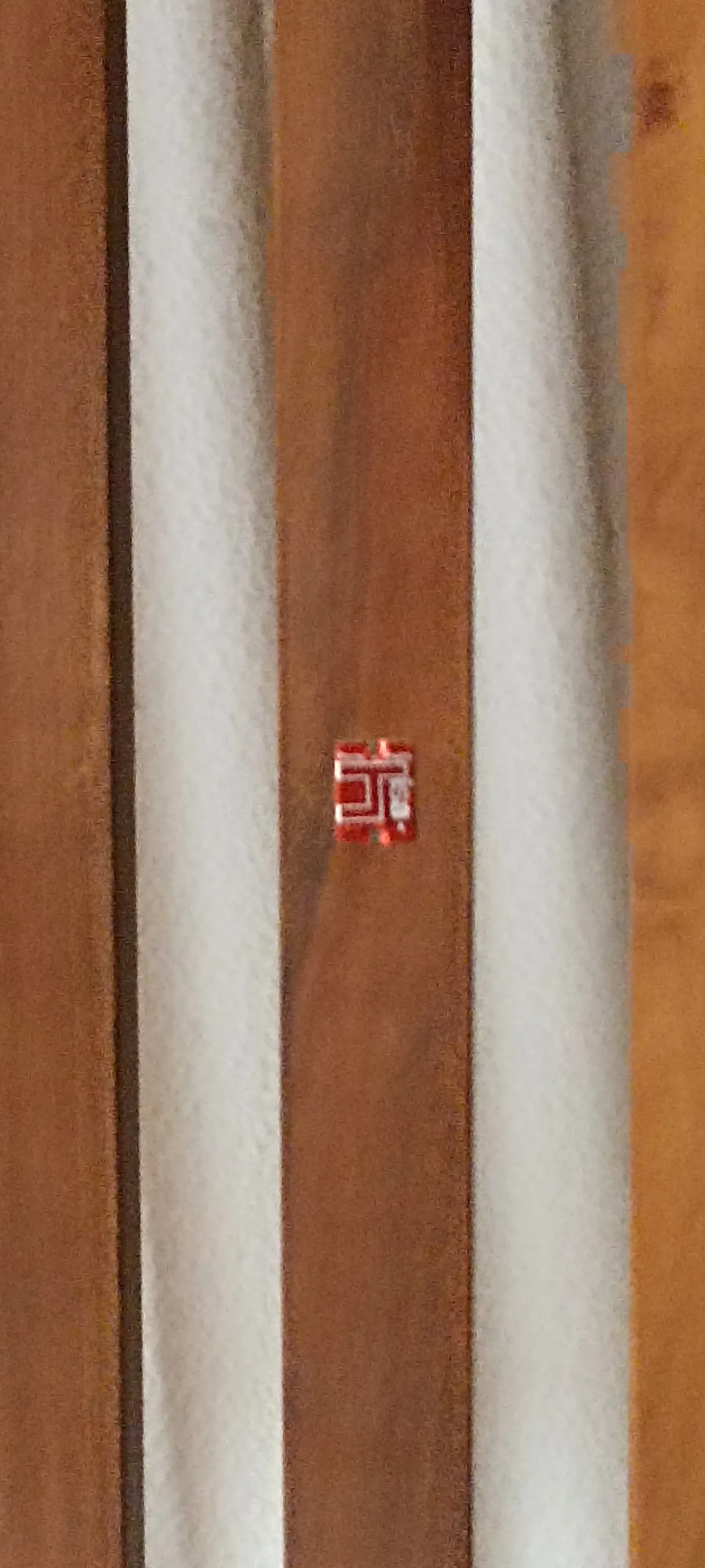 Appendiabiti di Leonardo Fiori per Isa Bergamo legno ottone, anni '50 2