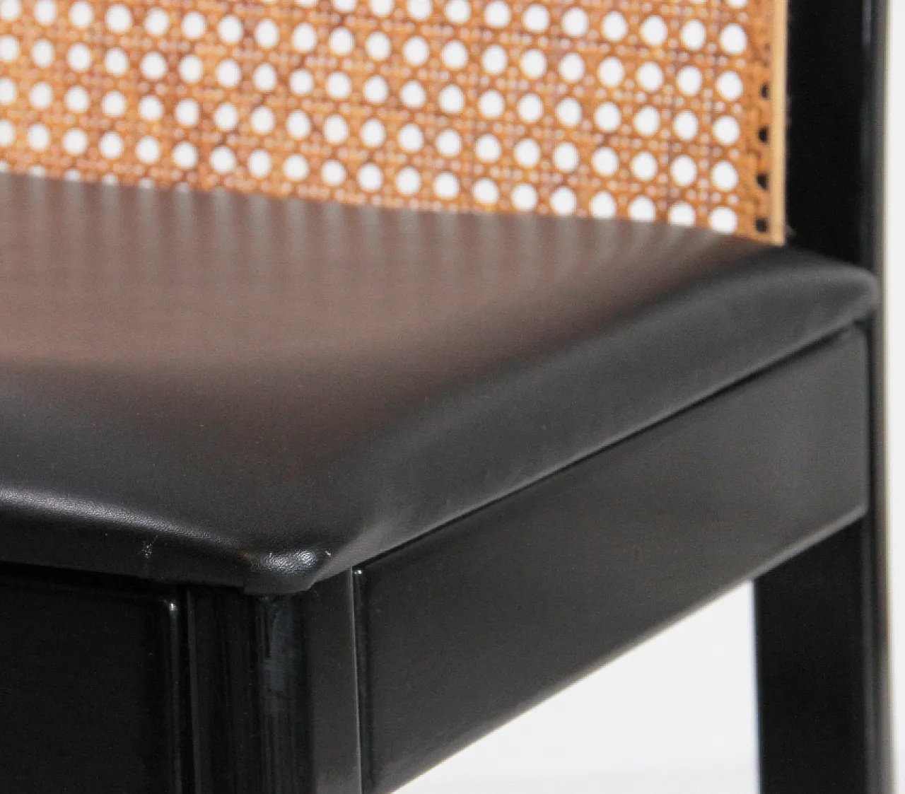 4 sedie mod. 840 di Tito Agnoli per Montina, anni '70 7