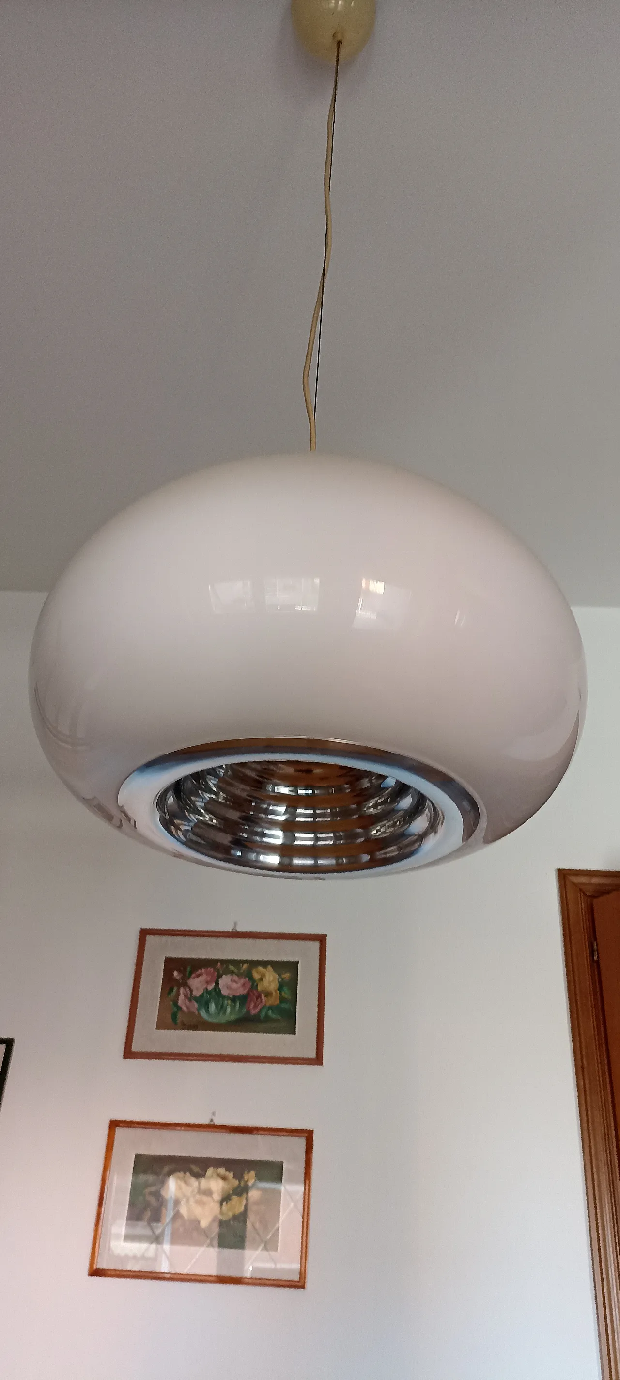 Lamp by Achille Castiglioni for FLos Black and White, 60s 1