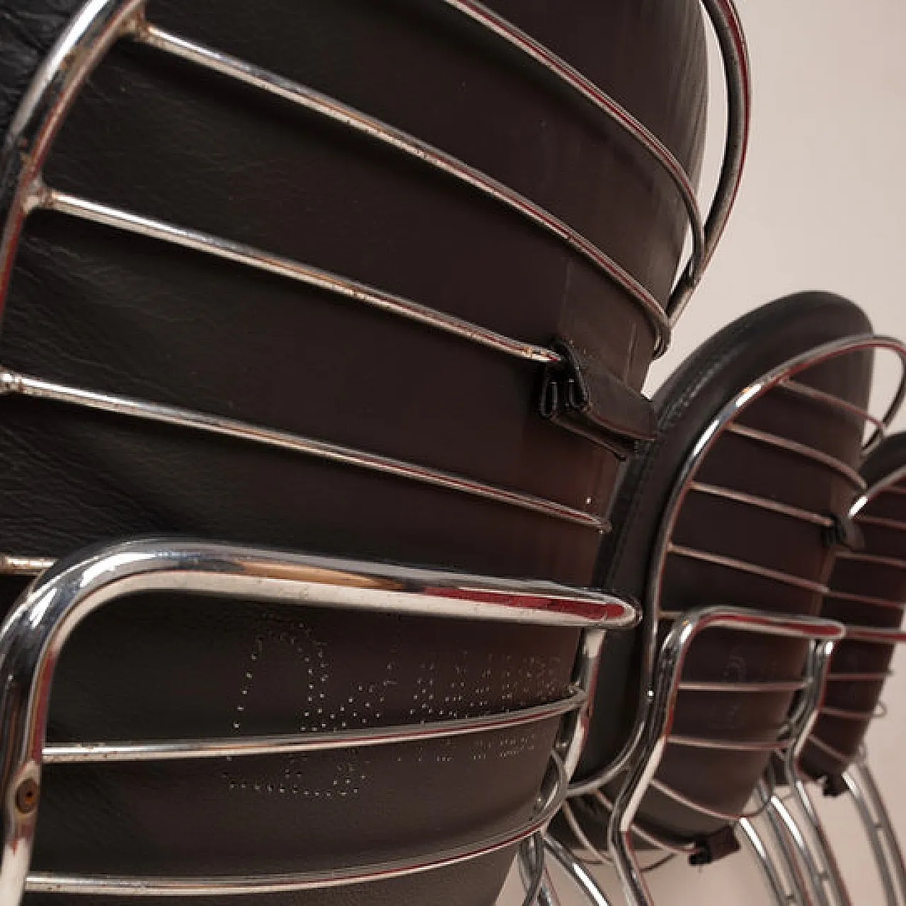 4 Sabrina chairs by Gastone Rinaldi for Rima Padova, 1970s 8