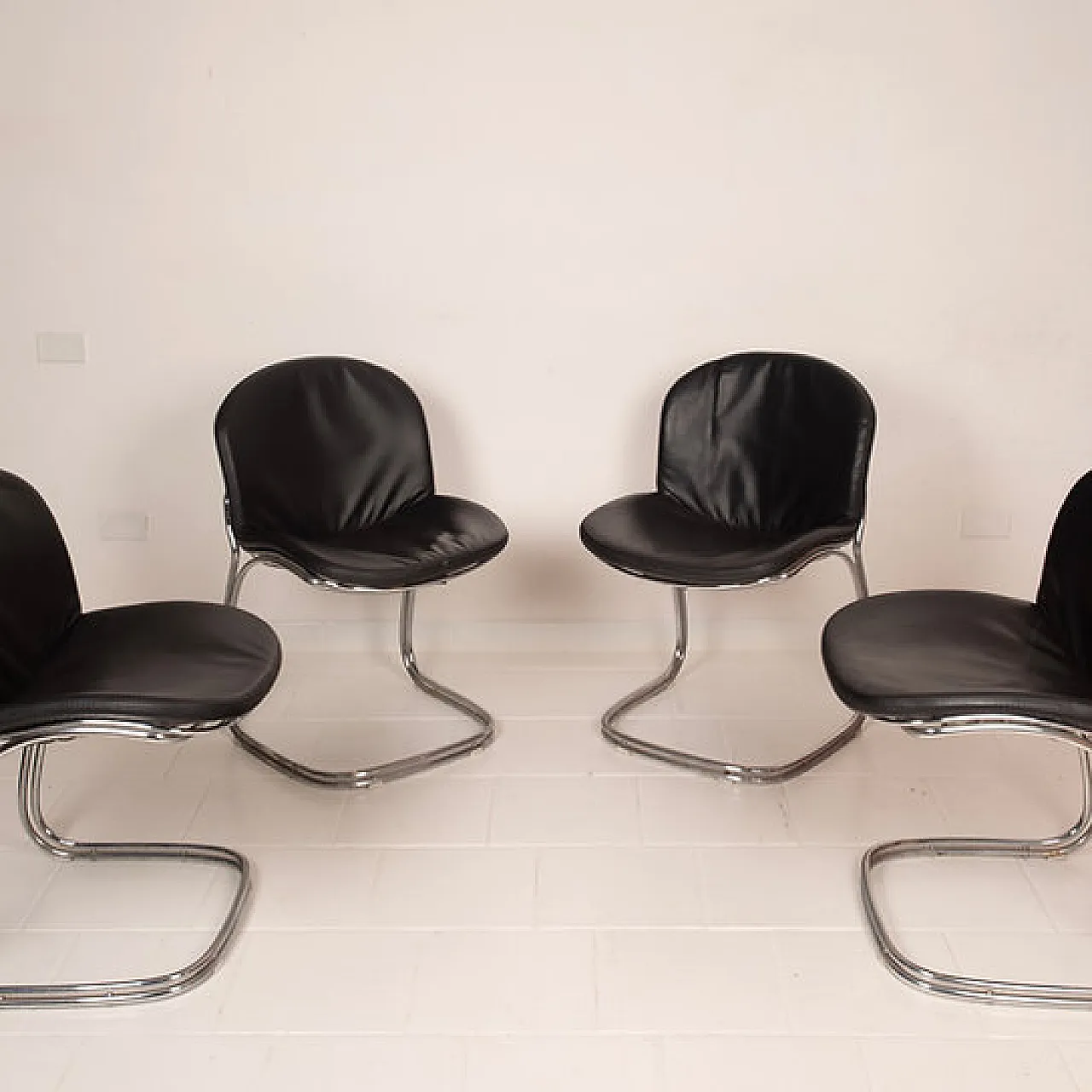 4 Sabrina chairs by Gastone Rinaldi for Rima Padova, 1970s 10