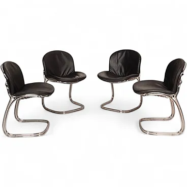 4 Sabrina chairs by Gastone Rinaldi for Rima Padova, 1970s