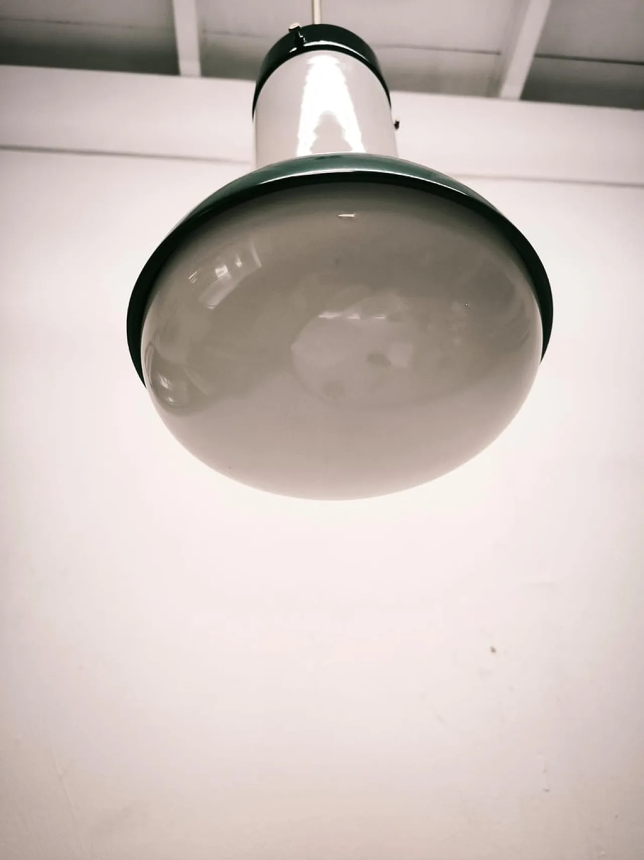 Glass suspension lamp, 1960s 2