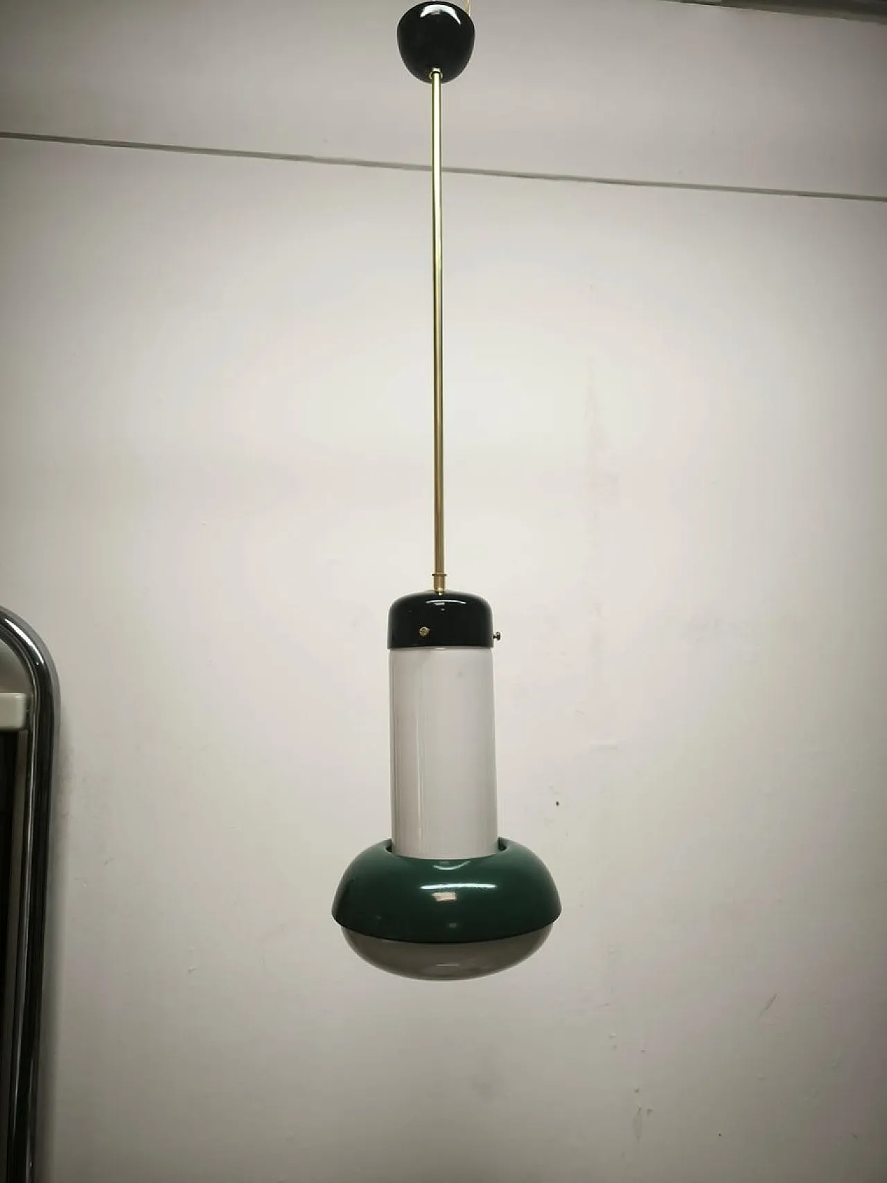 Glass suspension lamp, 1960s 6