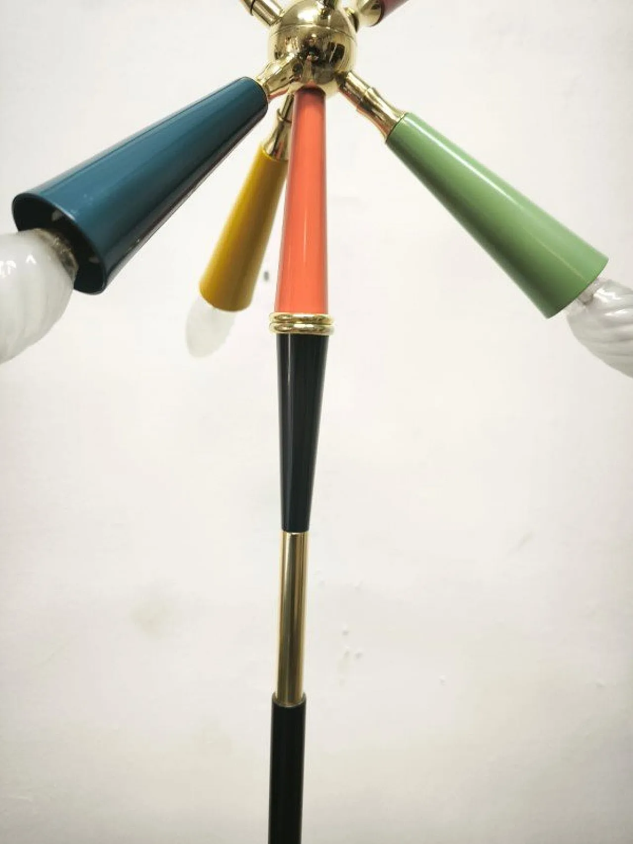 Sputnik floor lamp by Stilnovo, 1960s 12