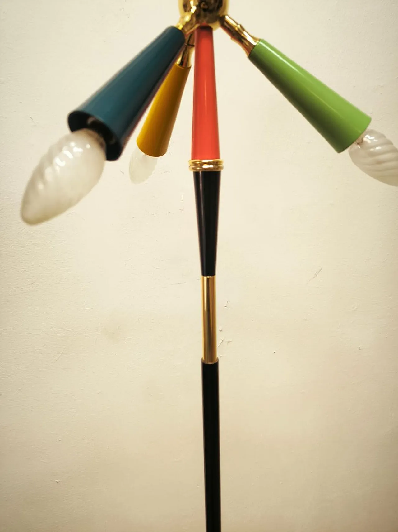 Sputnik floor lamp by Stilnovo, 1960s 24