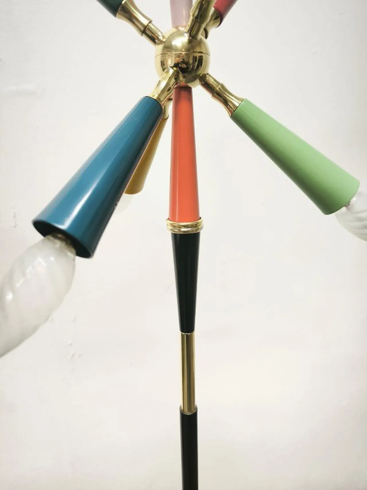 Sputnik floor lamp by Stilnovo, 1960s 25