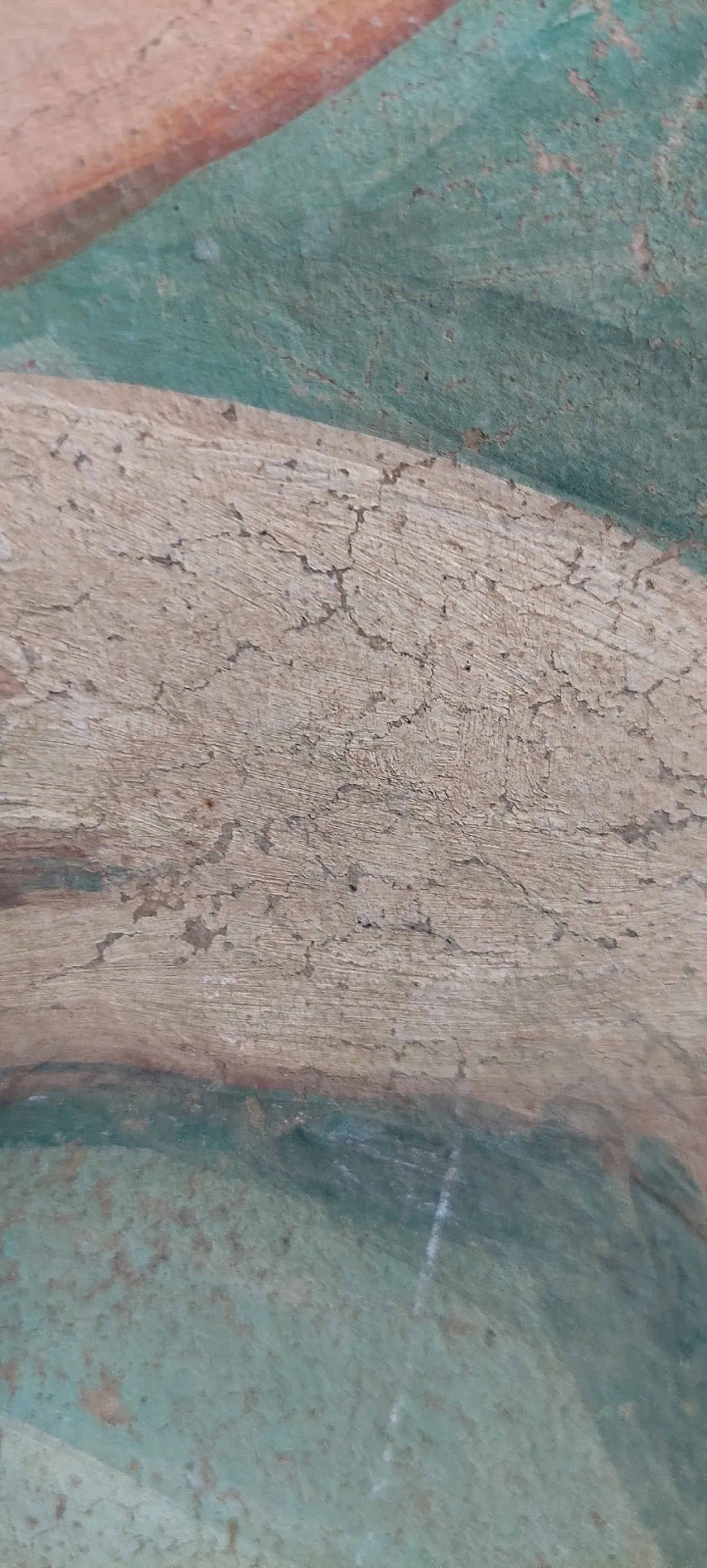 Allegoria con putto e figura femminile, pannello su tela, 19th century 10