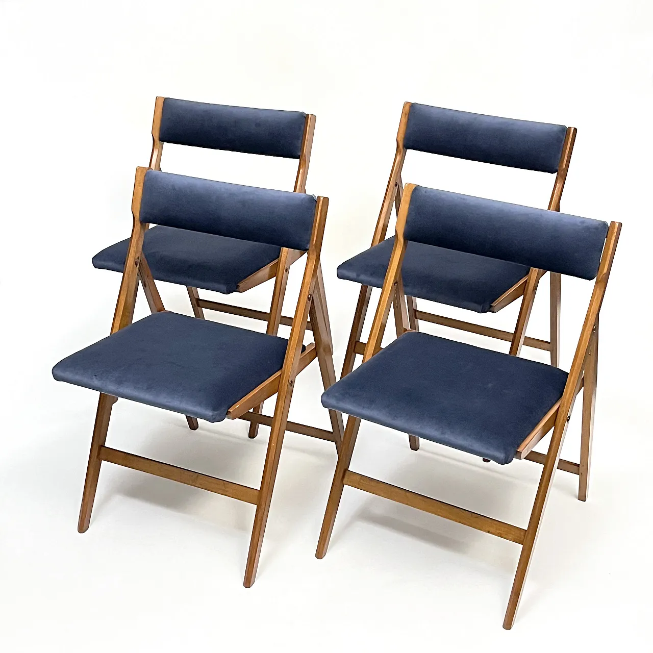4 Eden chairs by Gio Ponti for Fratelli Reguitti, 1960s 1