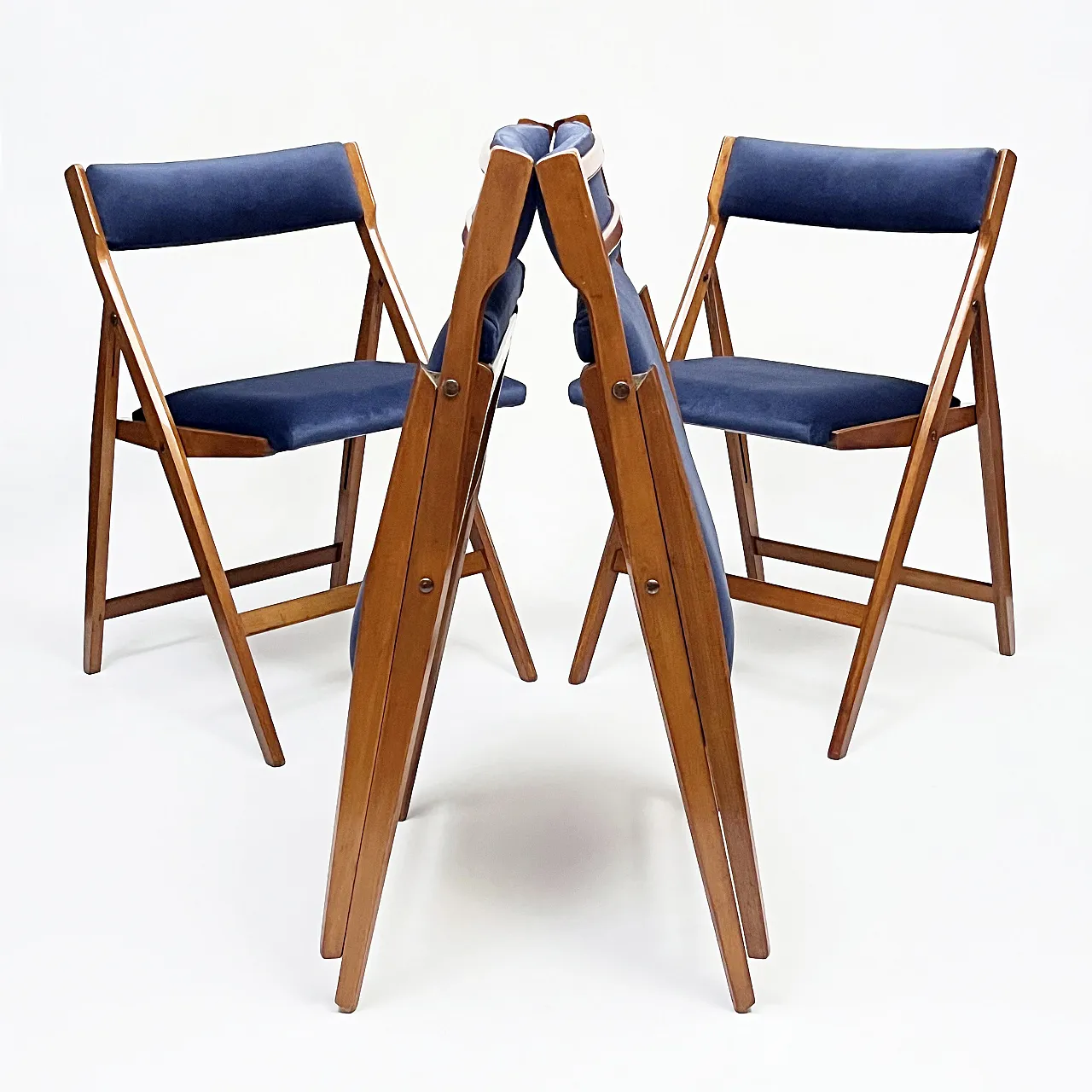 4 Eden chairs by Gio Ponti for Fratelli Reguitti, 1960s 4