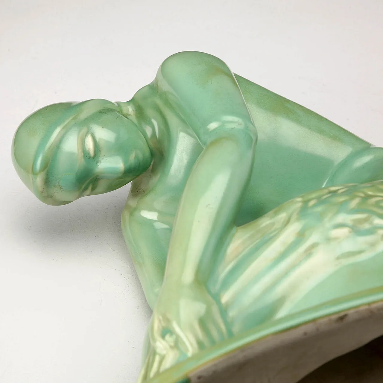 Scultura in ceramica raffigurante La Mietitrice, '900 5