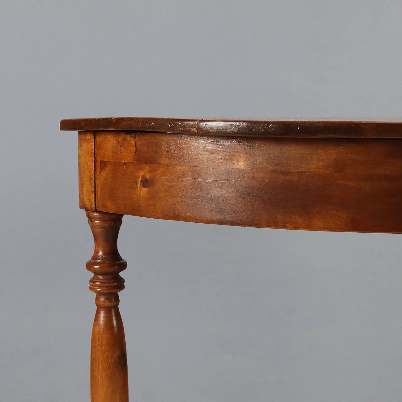 Coppia di consolle in noce e abete, primo '900 4