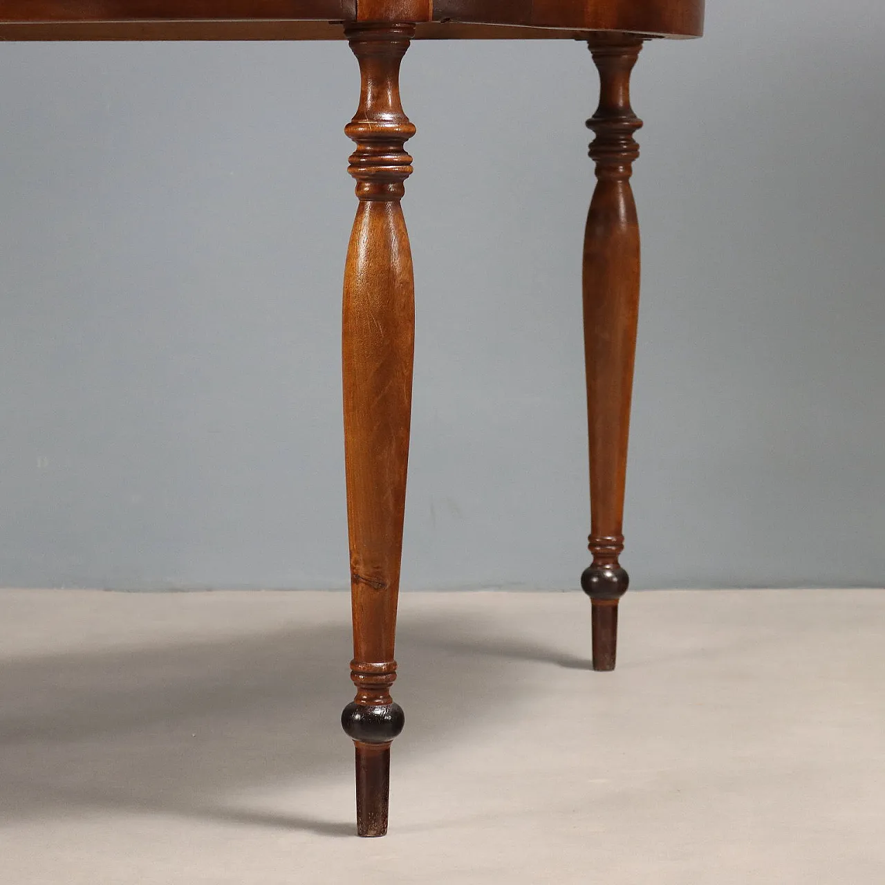 Coppia di consolle in noce e abete, primo '900 5