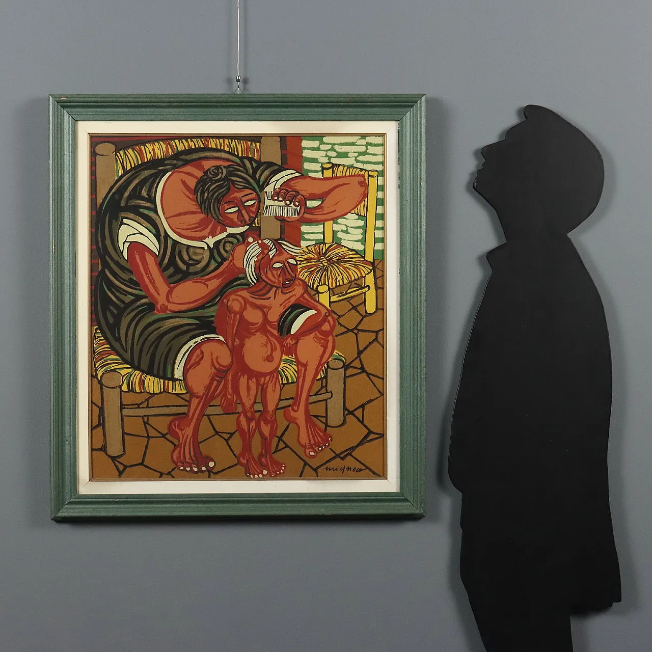 Madre con bambino di Giuseppe Migneco, '900 2