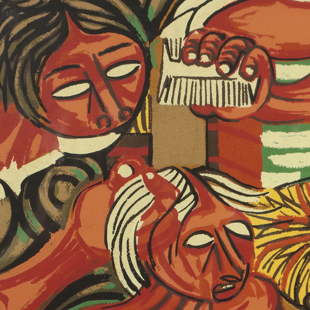 Madre con bambino di Giuseppe Migneco, '900 4