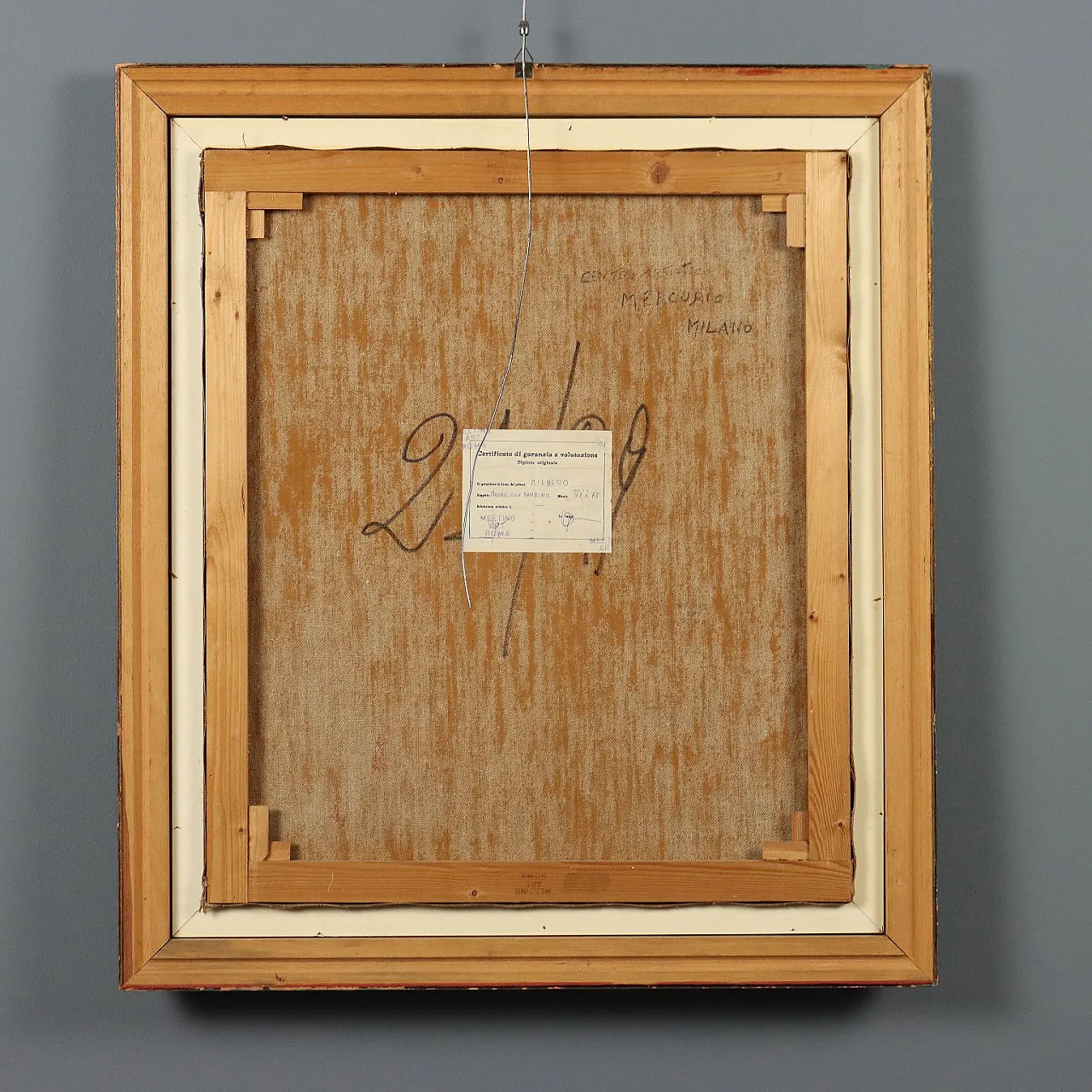 Madre con bambino di Giuseppe Migneco, '900 10