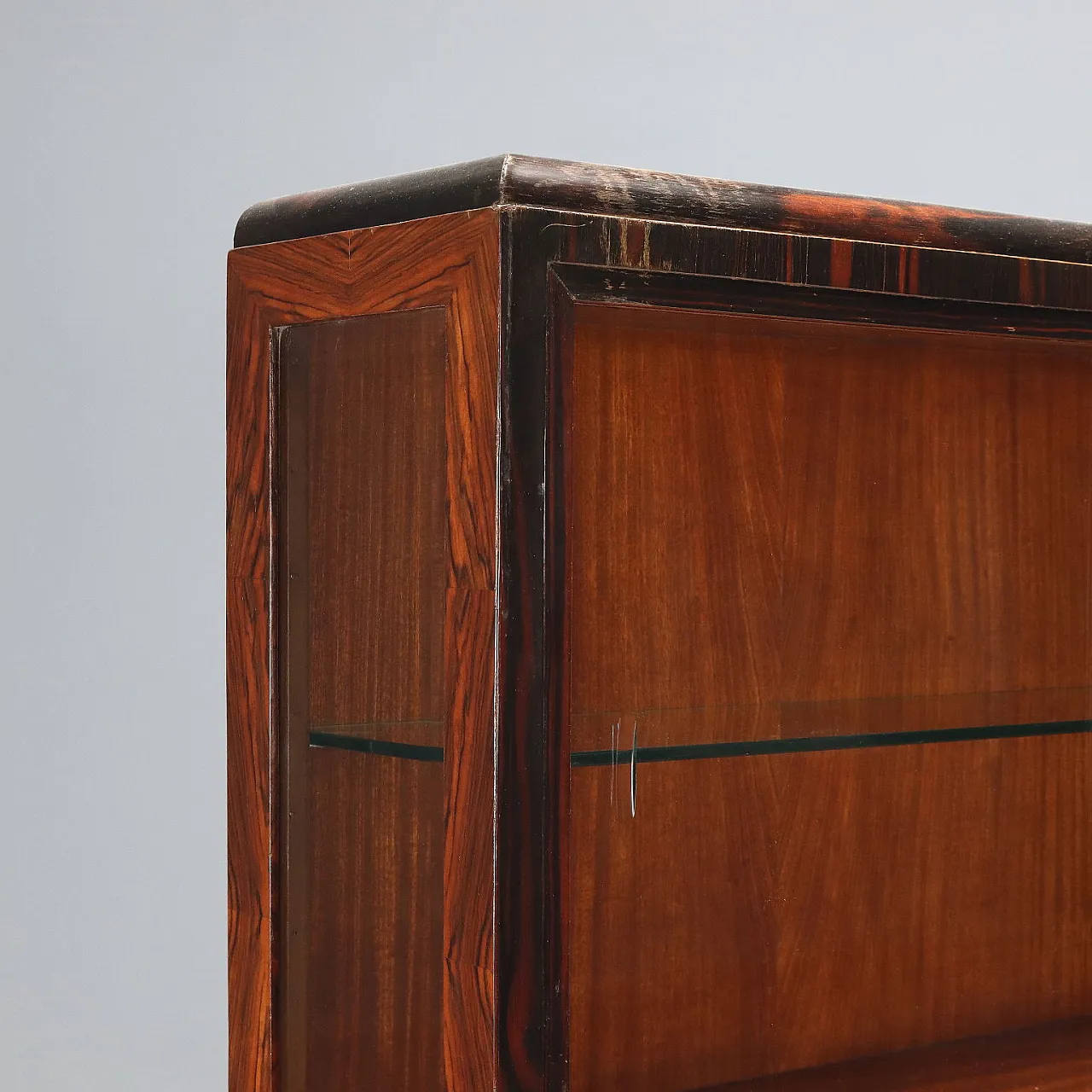 Credenza in legno e metallo, metà '900 3