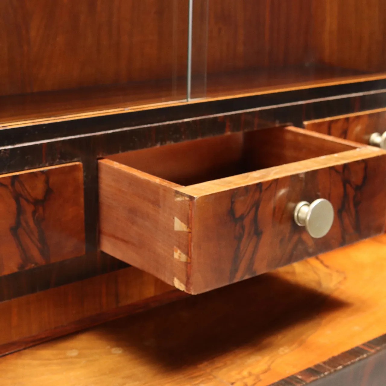 Credenza in legno e metallo, metà '900 5