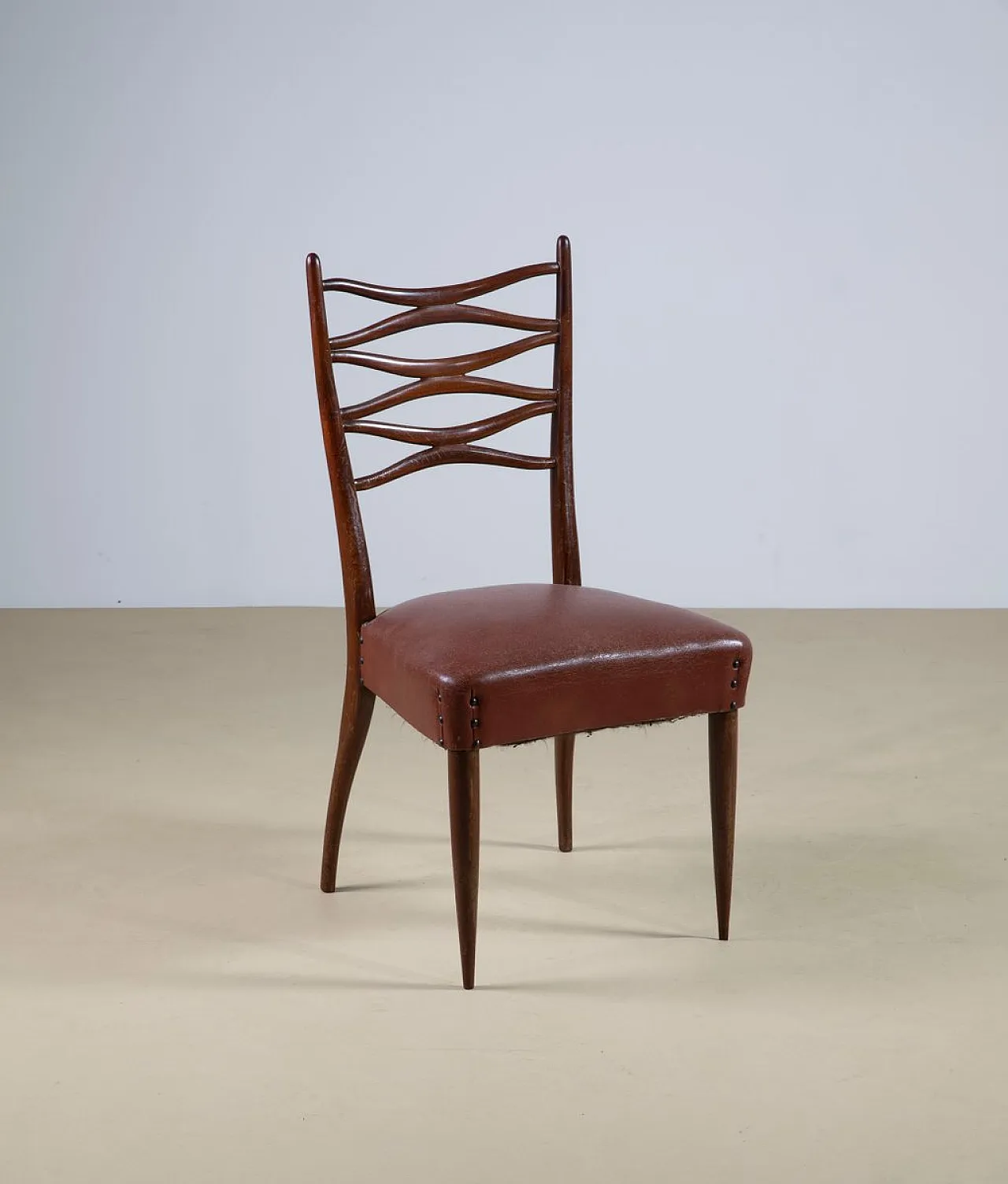 8 Dining chairs by Eugenia Alberti and Gian Luigi Reggio, 1950s 2