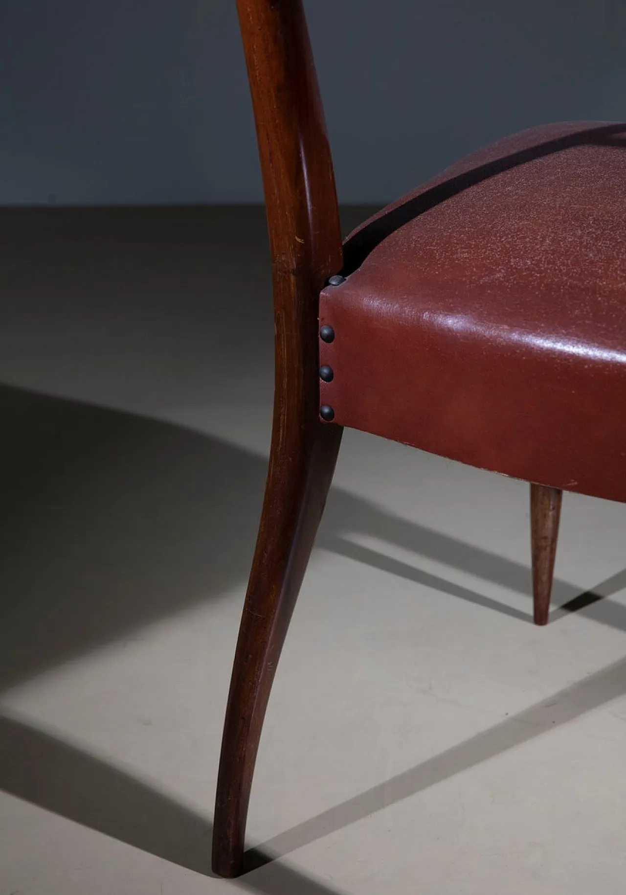 8 Dining chairs by Eugenia Alberti and Gian Luigi Reggio, 1950s 3