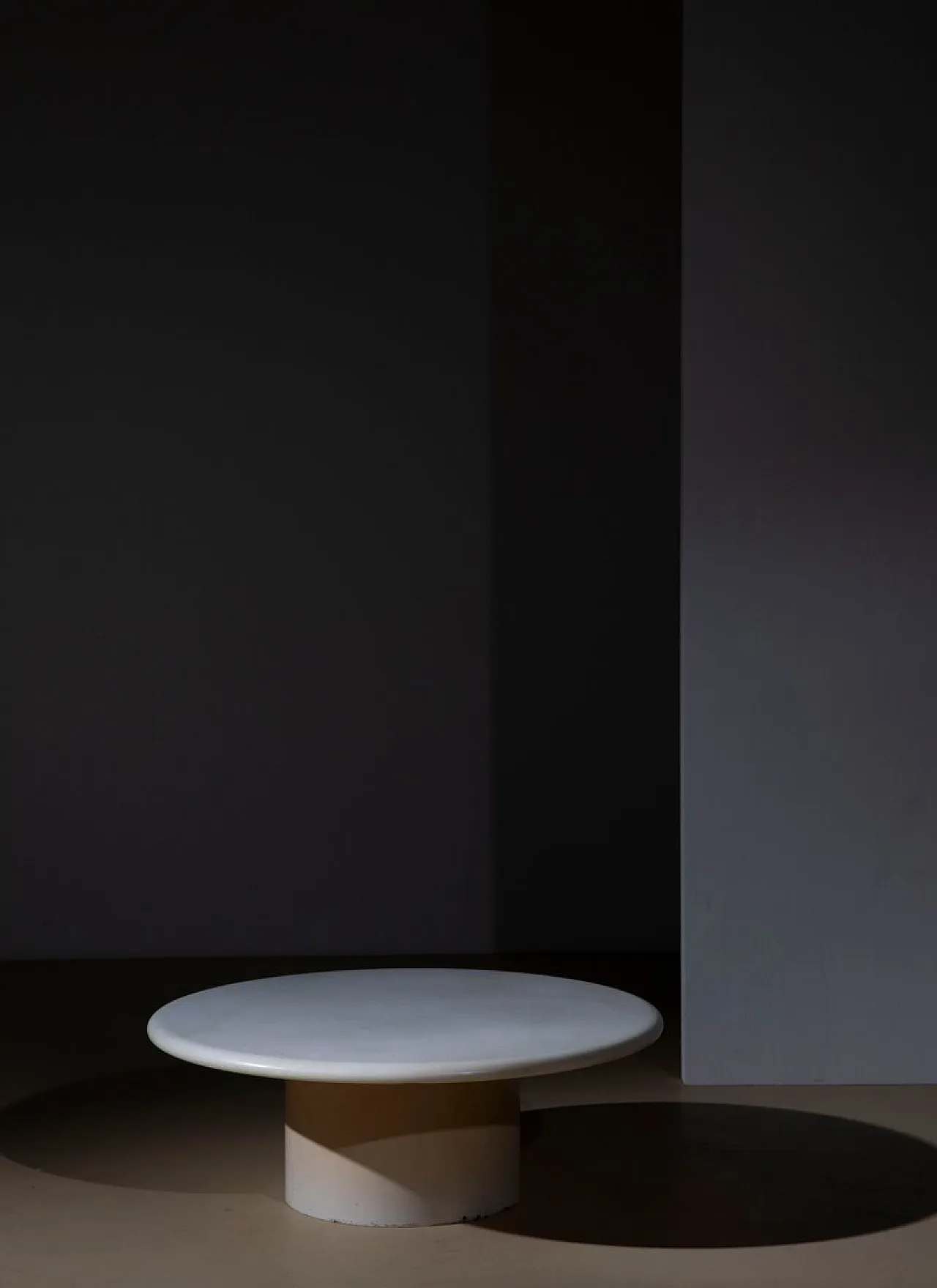 Loto table in Carrara marble by Ettore Sottsass for Poltronova, 1960s 4