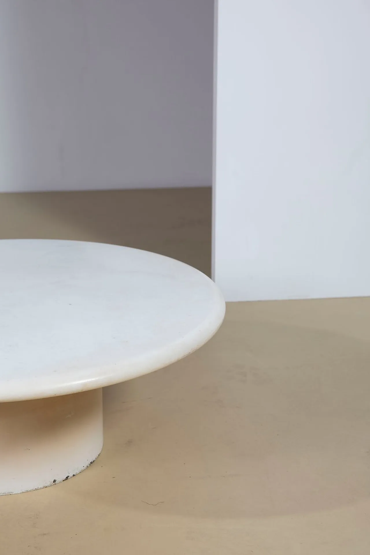 Loto table in Carrara marble by Ettore Sottsass for Poltronova, 1960s 7