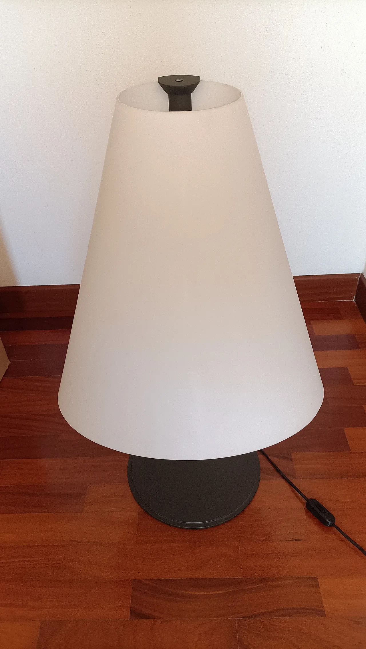Pair of Micene T46 and T68 table lamps by Renato Toso for Leucos, 80s 2
