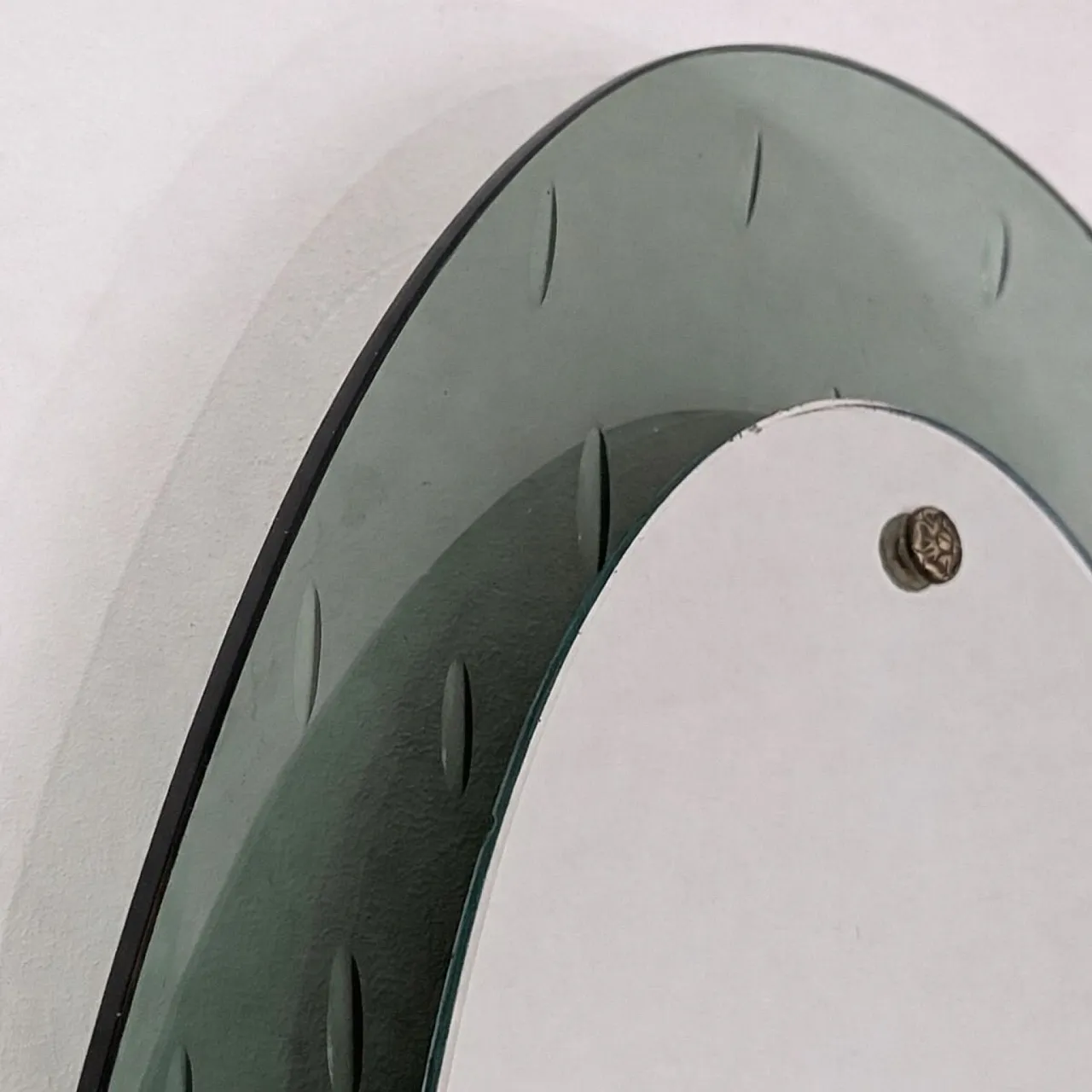 Specchio di Cristal Art, anni '60 4