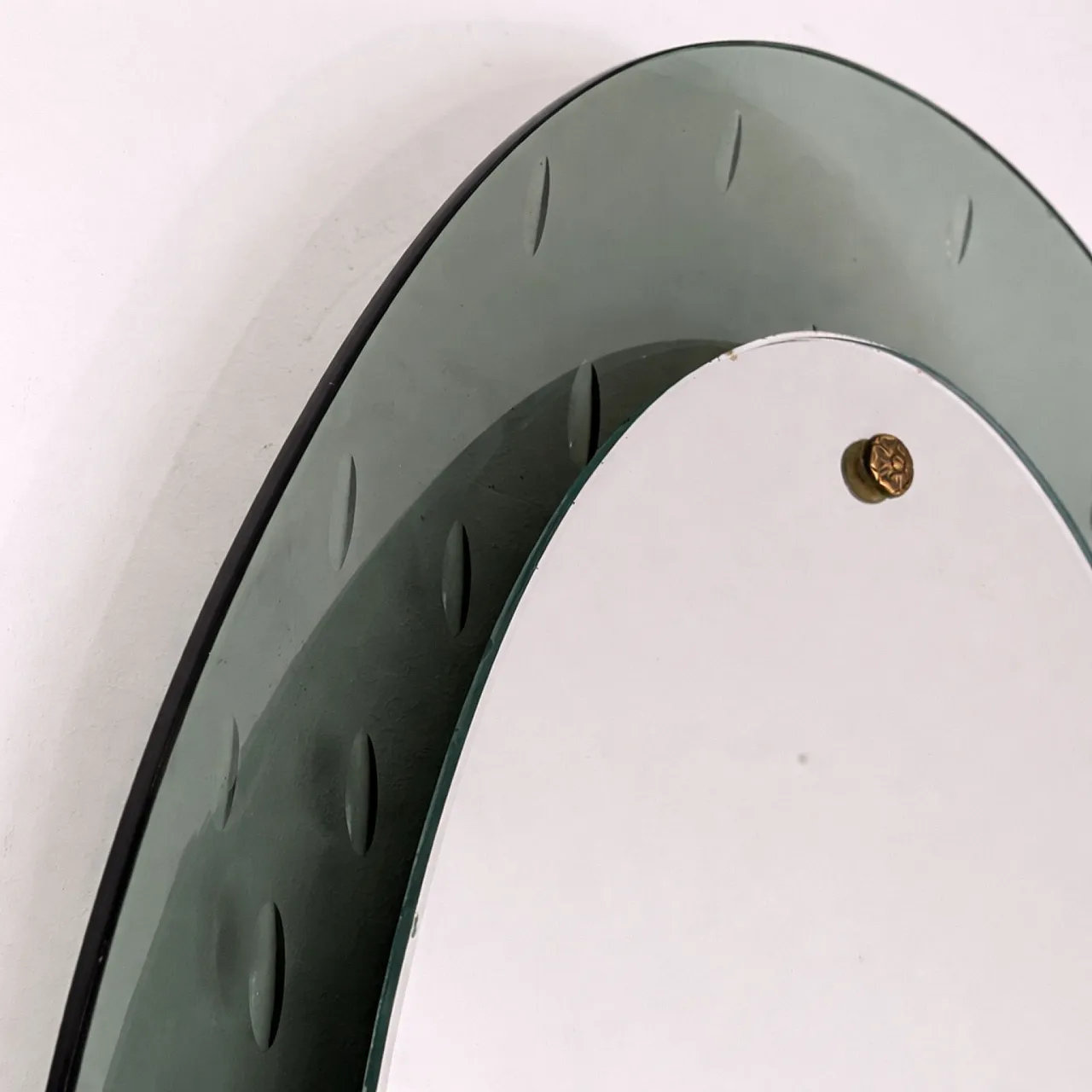 Specchio di Cristal Art, anni '60 8