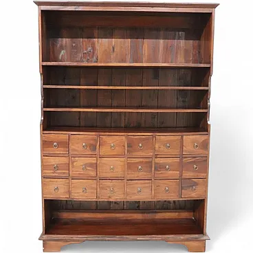 Walnut bookcase, 1990s