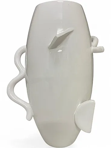 Vaso Deabaltea in argilla smaltata di Alessandro Mendini per Zanotta