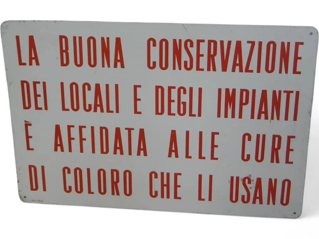 Cartello industria tessile 1960 8