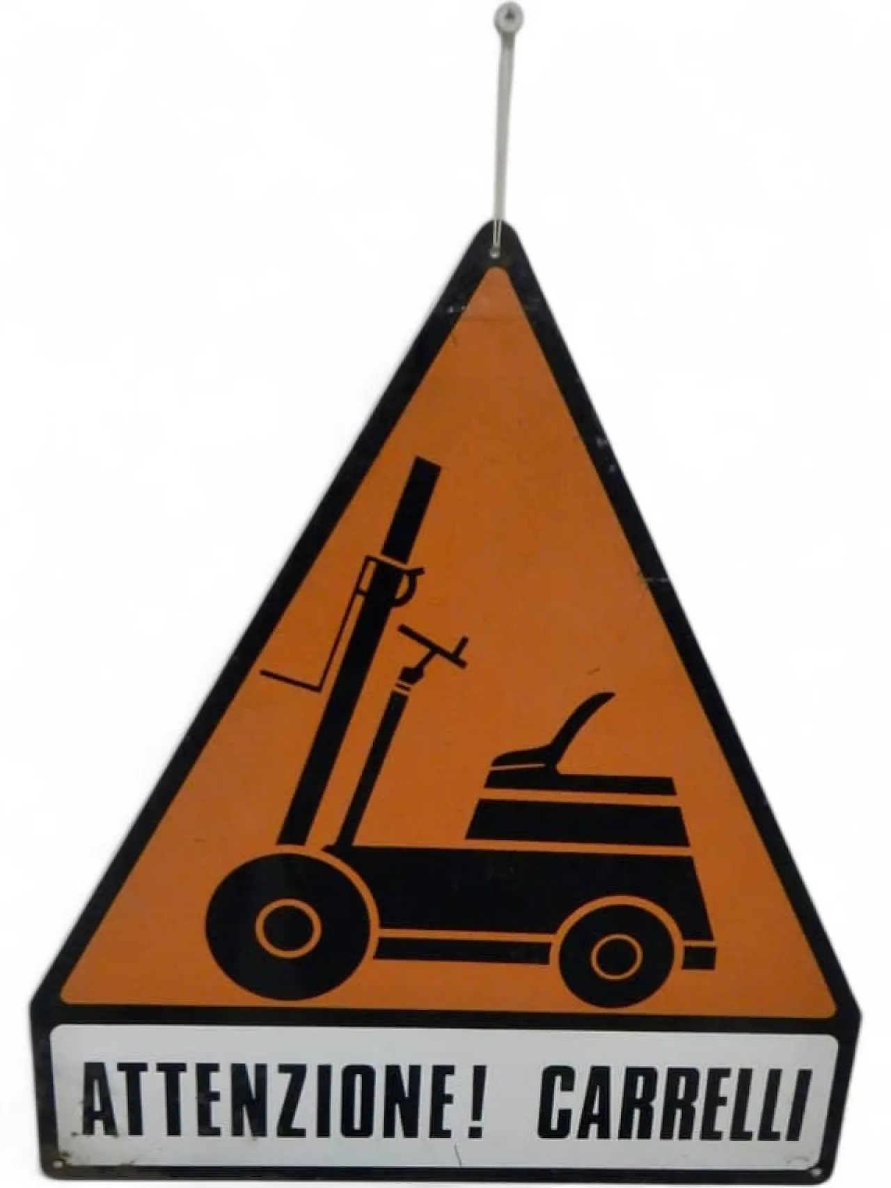 Triangular danger sign 1960 8