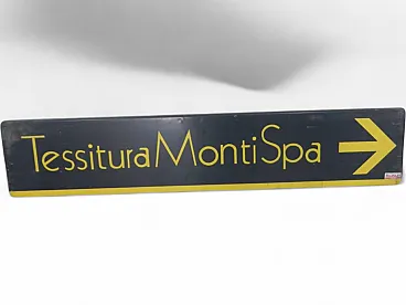 Textile Industry Sign 1960