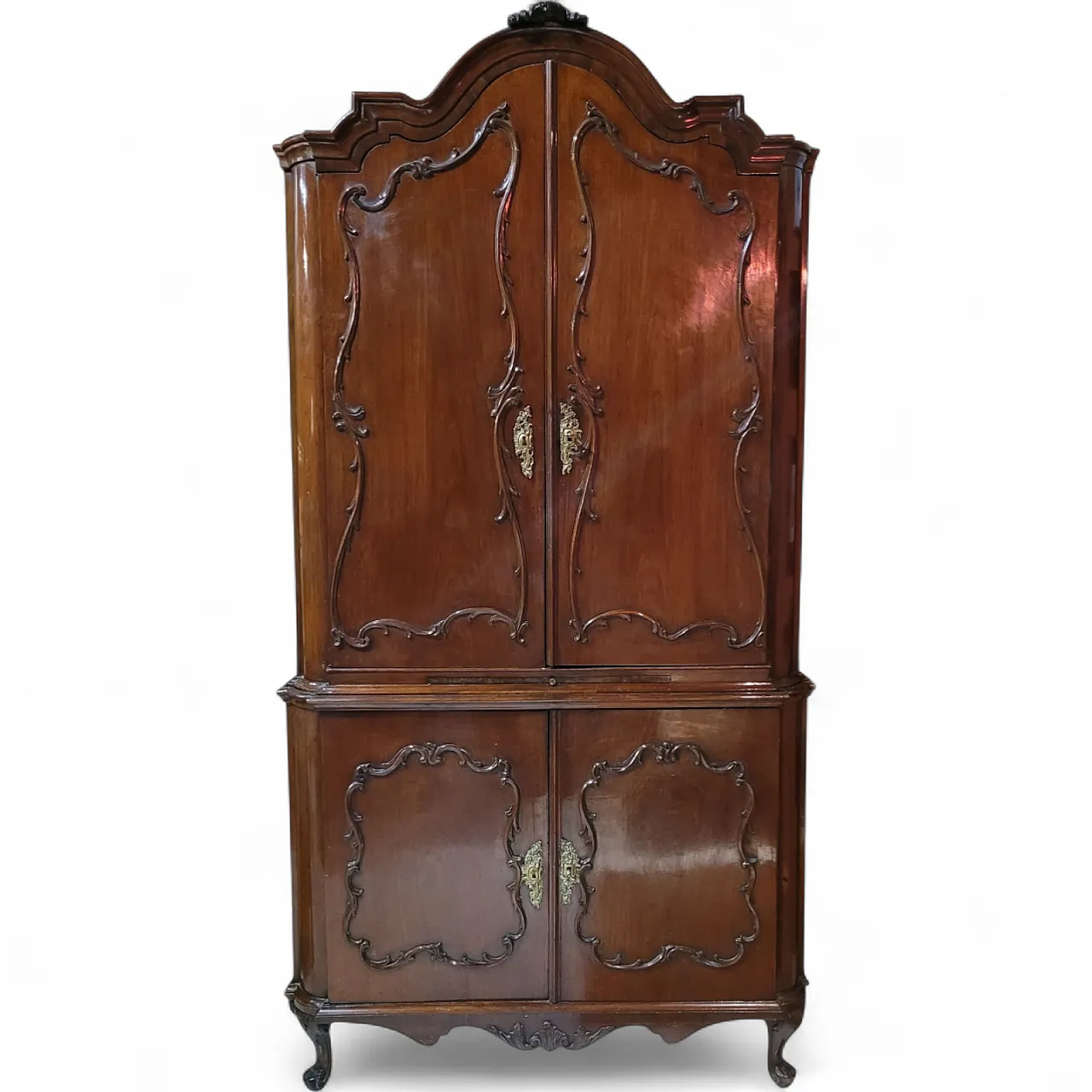 Double sideboard in mahogany wood, Netherlands, 18th century 10