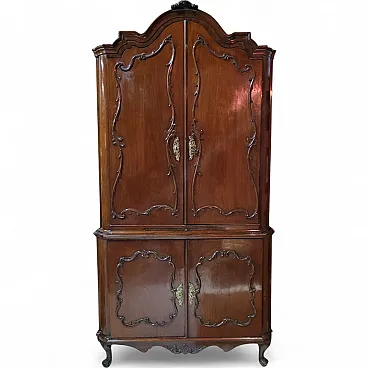Double sideboard in mahogany wood, Netherlands, 18th century