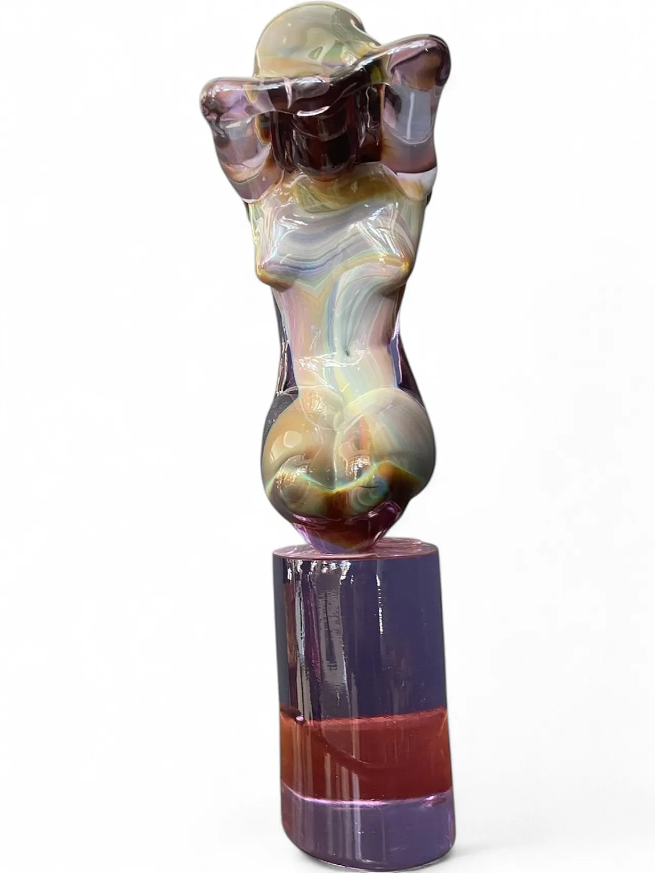 Loredano Rosin, Scultura figurativa in vetro di Murano, anni '90 14