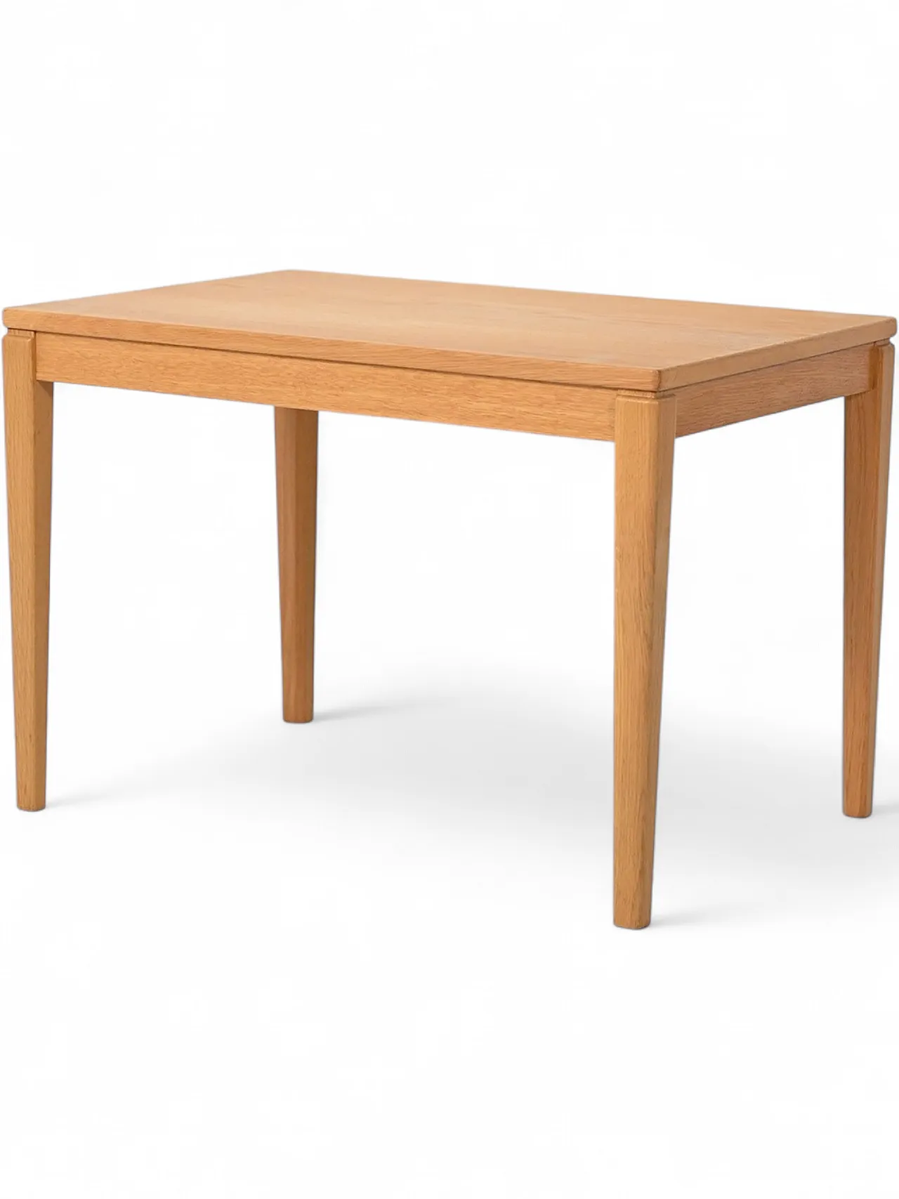 Coffee table scandinavo in faggio, anni '60 8