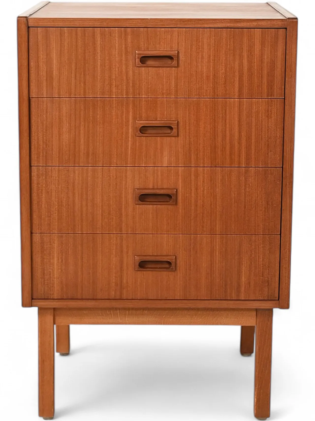 Scandinavian rationalist chest of drawers in mahogany 11