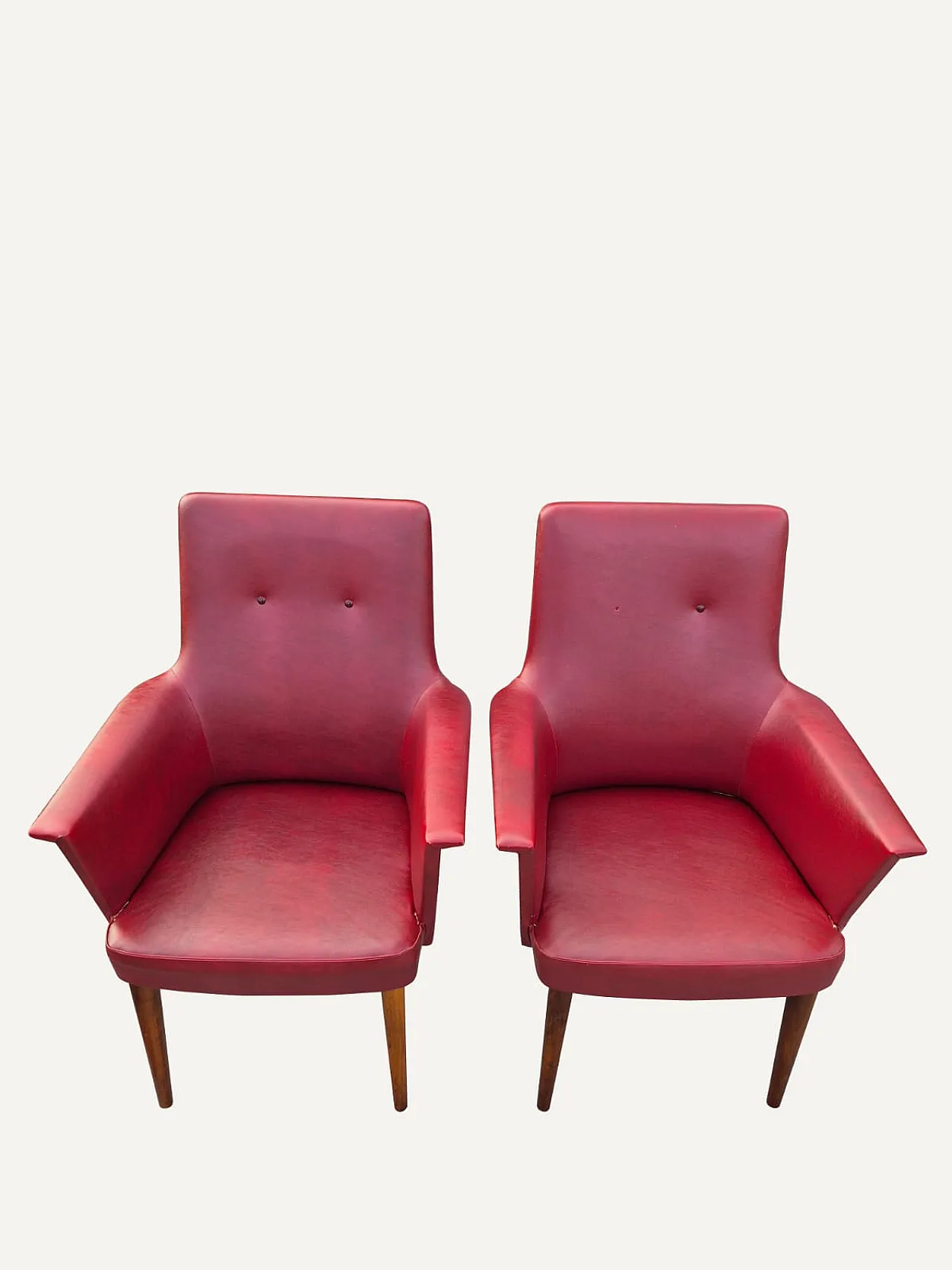 Coppia di poltrone di Anonima Castelli Bologna, anni ’50 4