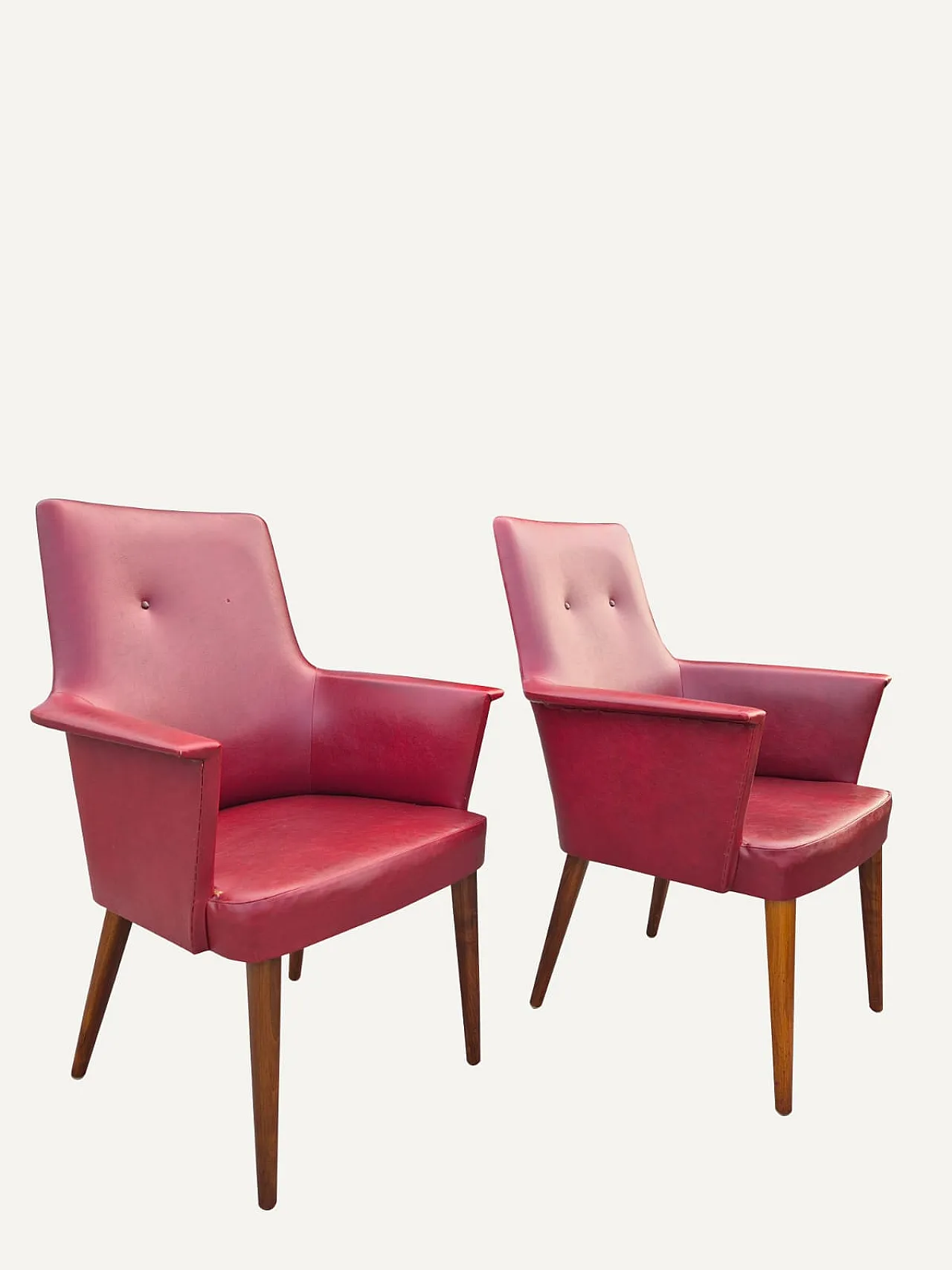 Coppia di poltrone di Anonima Castelli Bologna, anni ’50 8