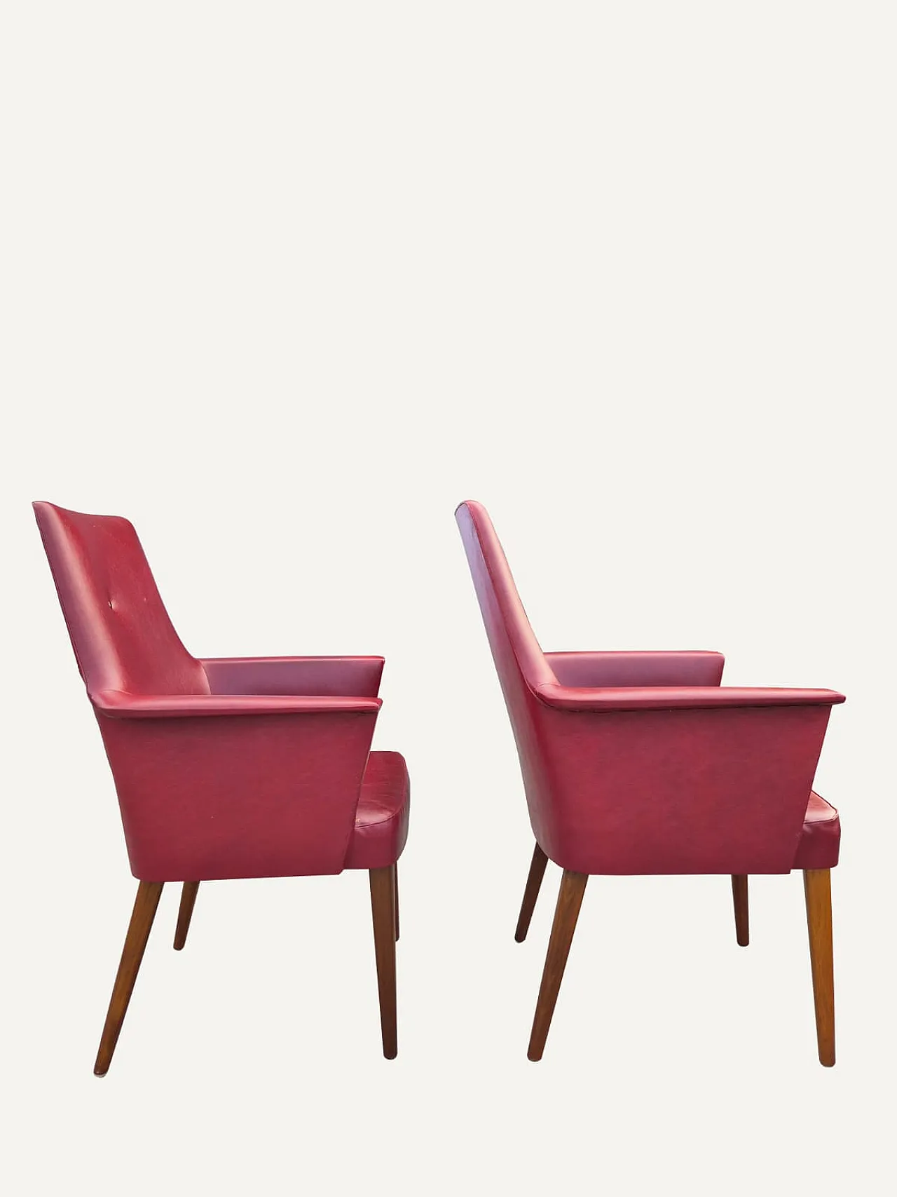 Coppia di poltrone di Anonima Castelli Bologna, anni ’50 9