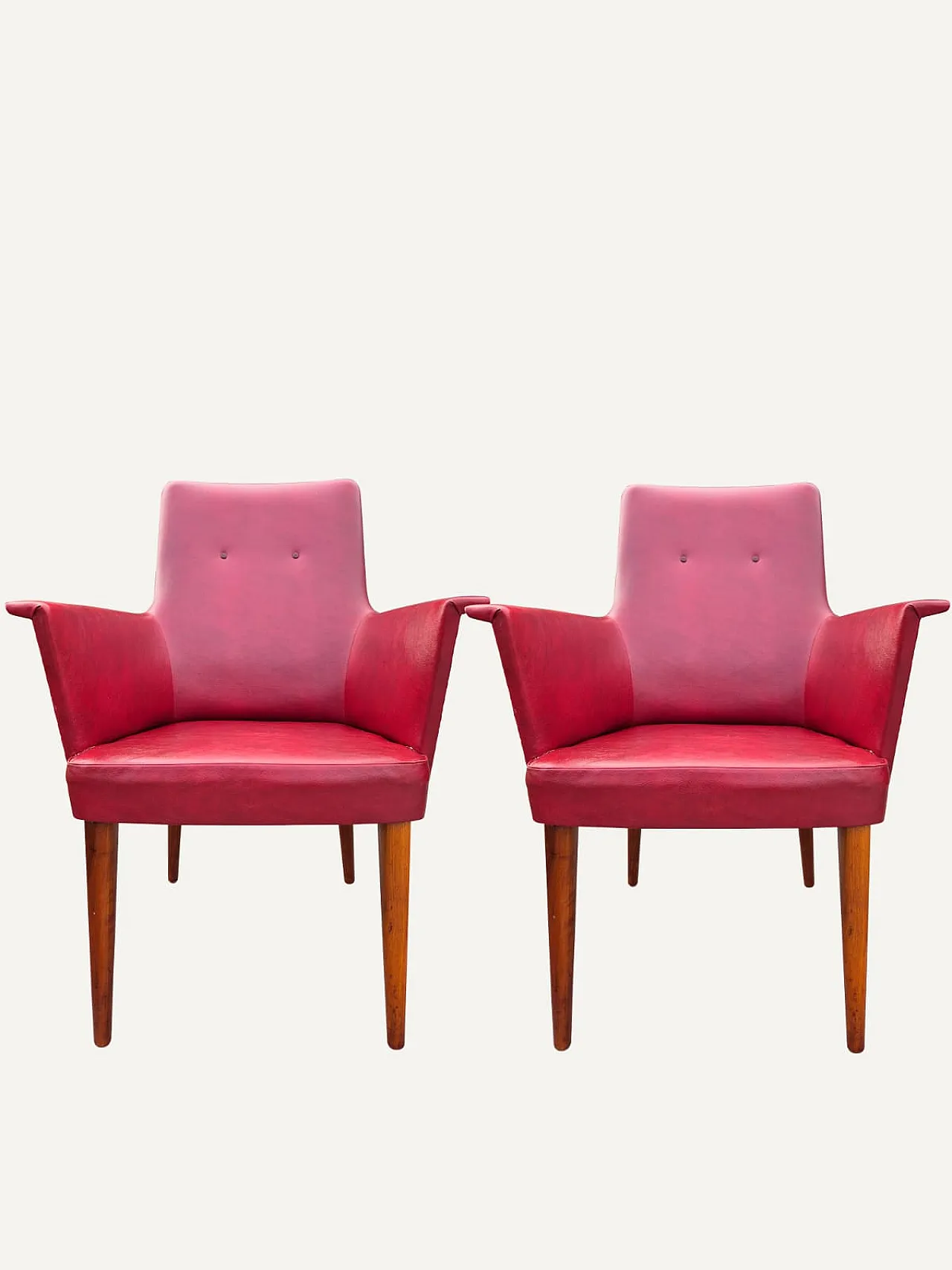 Coppia di poltrone di Anonima Castelli Bologna, anni ’50 14