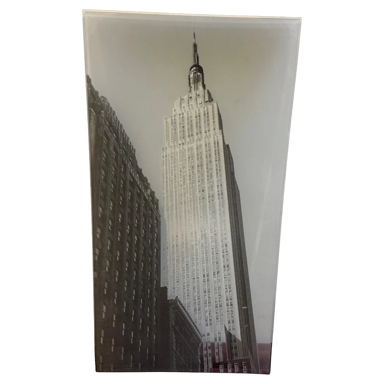 Vassoio in vetro Pop Art di Andy Warhol per Rosenthal, anni '90 1