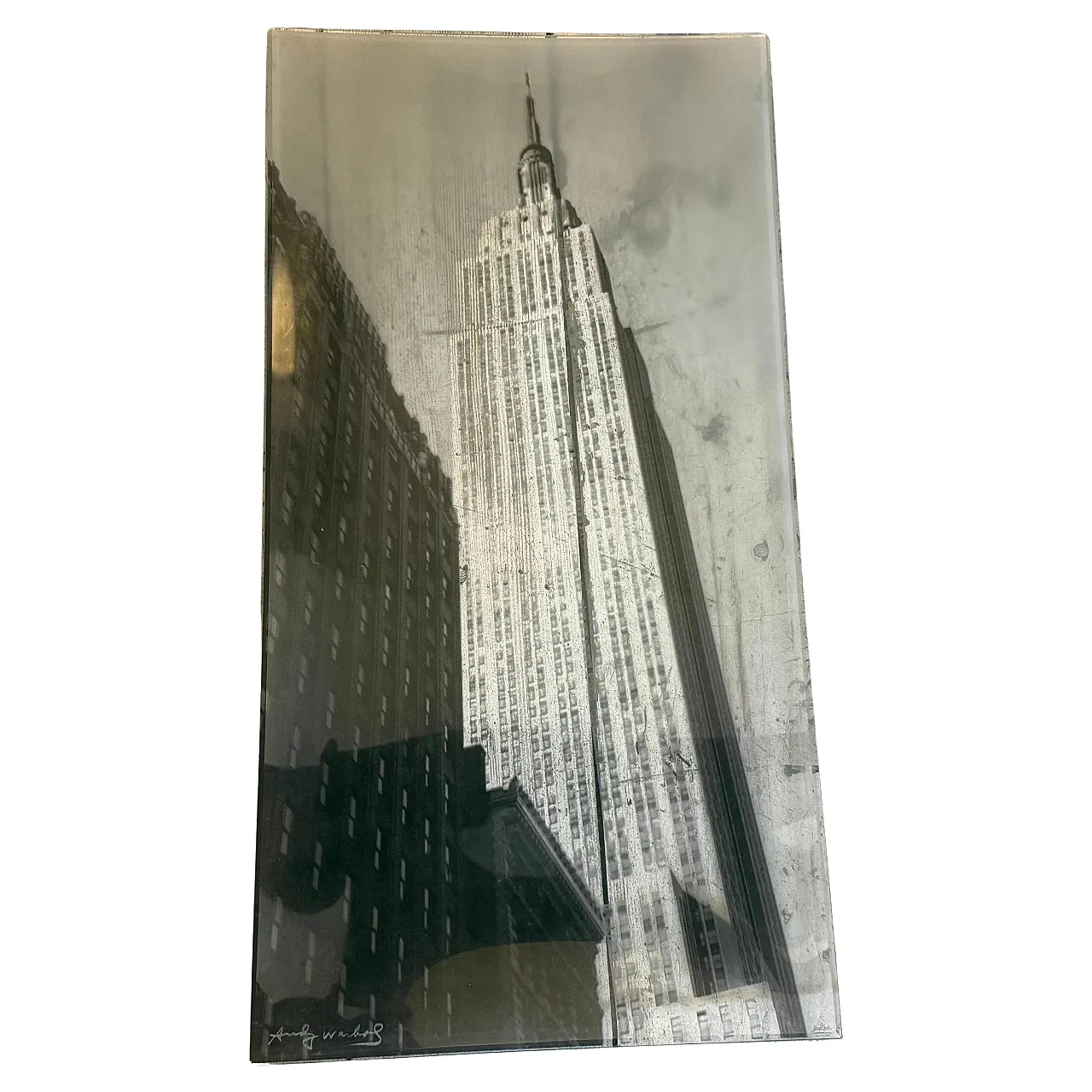 Vassoio in vetro Pop Art di Andy Warhol per Rosenthal, anni '90 2