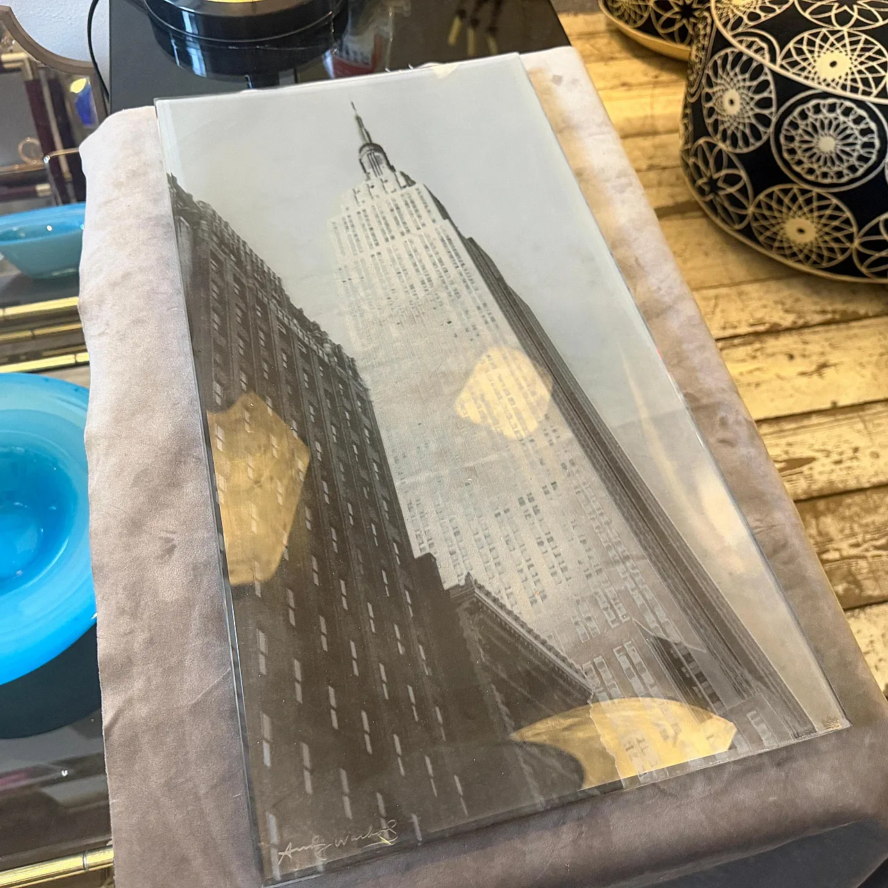 Vassoio in vetro Pop Art di Andy Warhol per Rosenthal, anni '90 9