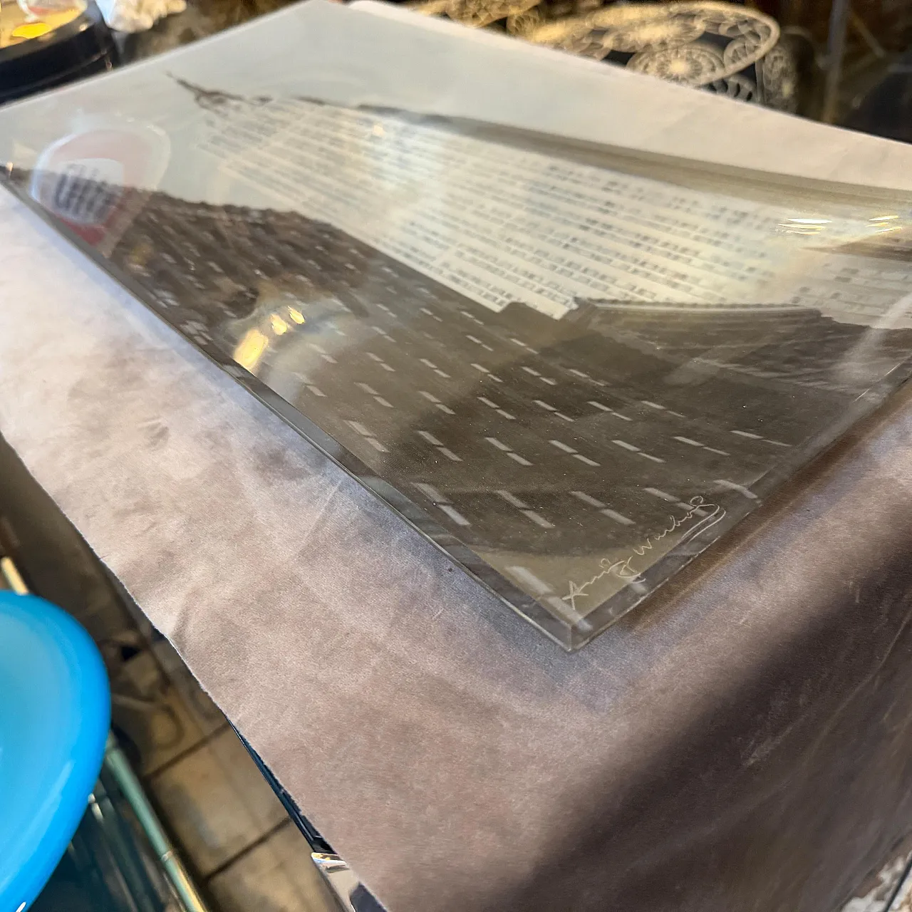 Vassoio in vetro Pop Art di Andy Warhol per Rosenthal, anni '90 10