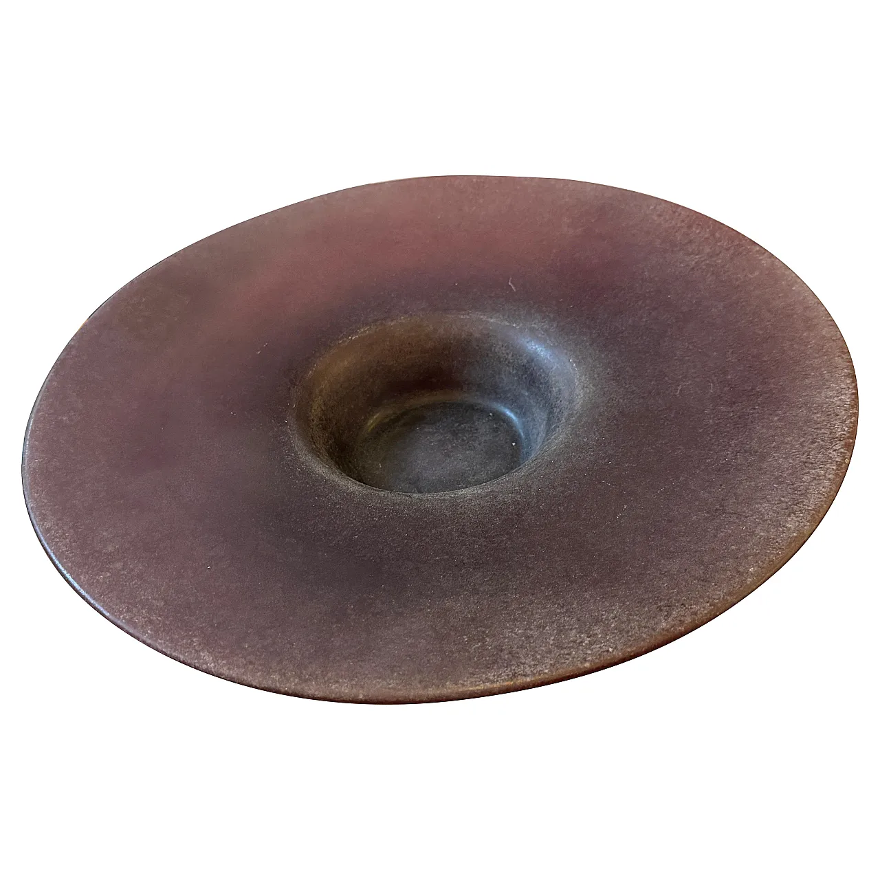 Scavo Murano glass centerpiece attributed to Cenedese, 1980s 1