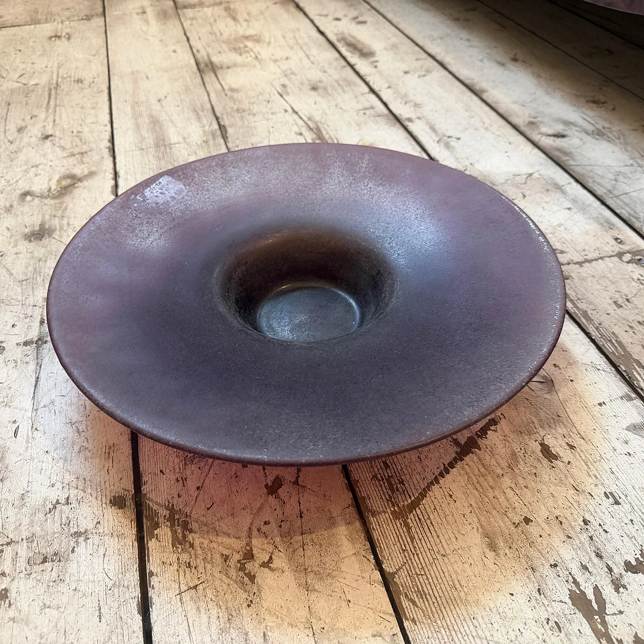 Scavo Murano glass centerpiece attributed to Cenedese, 1980s 13