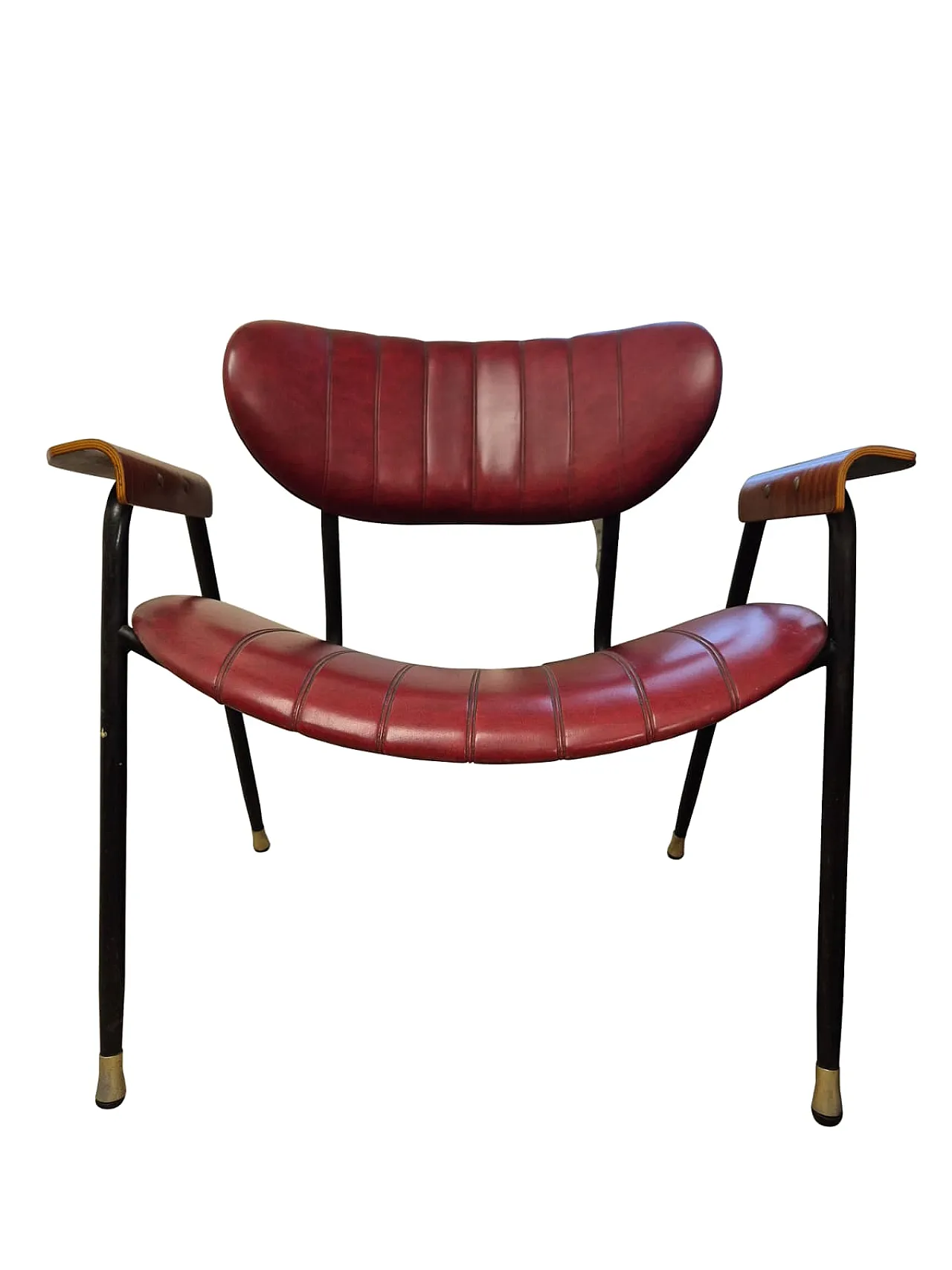 Coppia di poltrone Gastone Rinaldi per RIMA, anni ’50 9